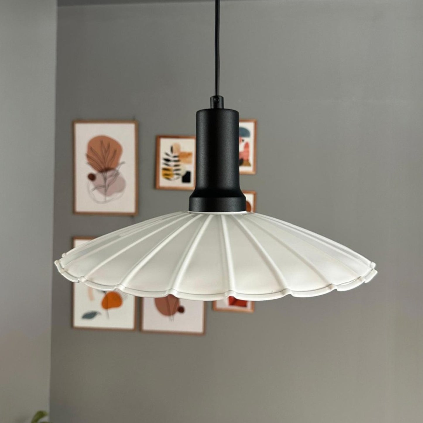 Pendelleuchte Risso Metall Ø34cm, Modern Hängelampe