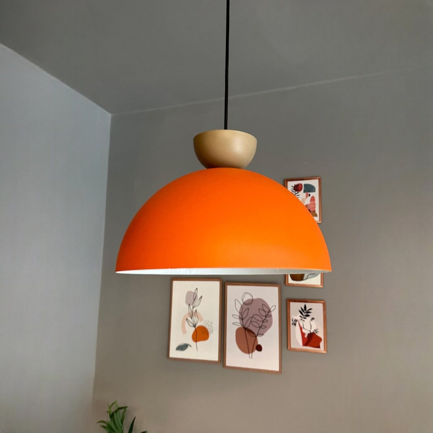 Hängelampe Yimpi 30 cm, Vintage Pendelleuchte