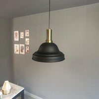 Pendelleuchte Asletl Hängelampe Industrial aus Metall Ø40 cm, Pendelleuchte Esstisch