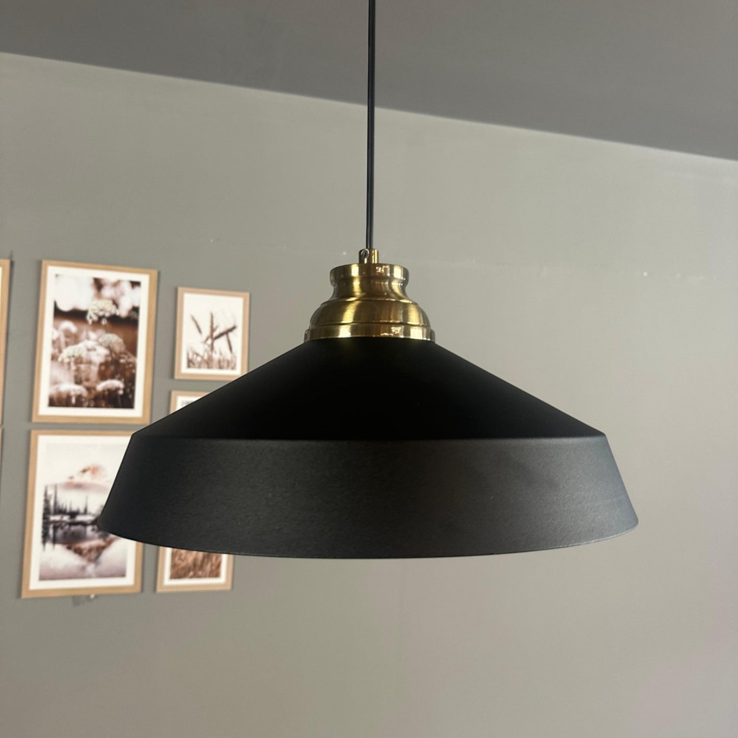 Pendelleuchte Lema Sanduhr Ø37,5 cm, Metall Hängelampe