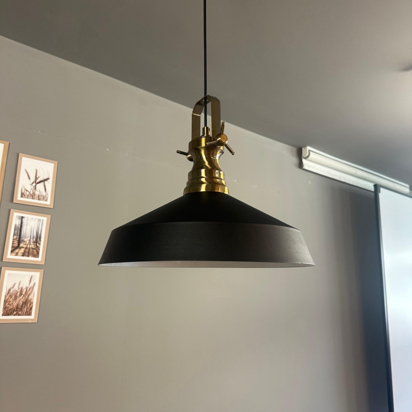 Pendelleuchte Lema Ø37,5 cm, Metall Hängelampe