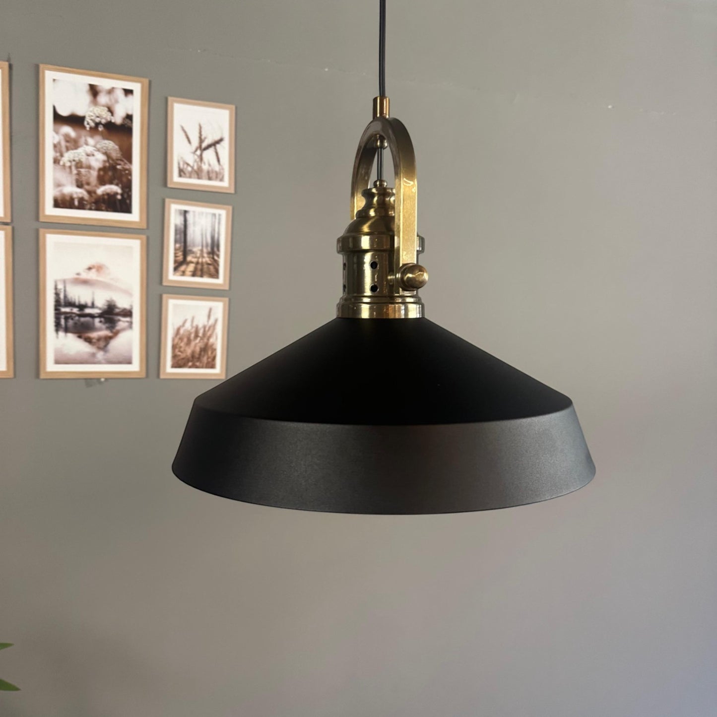 Pendelleuchte Lema Ø37,5 cm, Metall Hängelampe