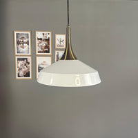 Pendelleuchte Lema Kegel Ø37,5 cm, Metall Hängelampe