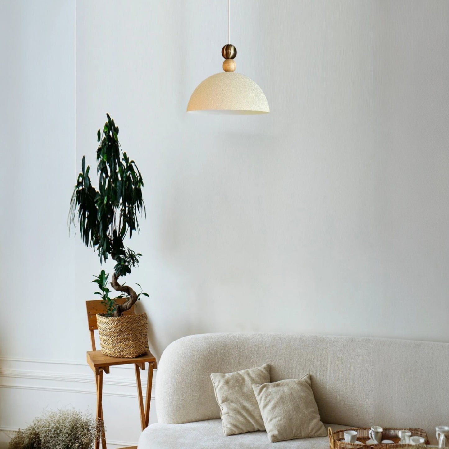 Pendelleuchte Yimpi Perle Metall, Modern Hängelampe