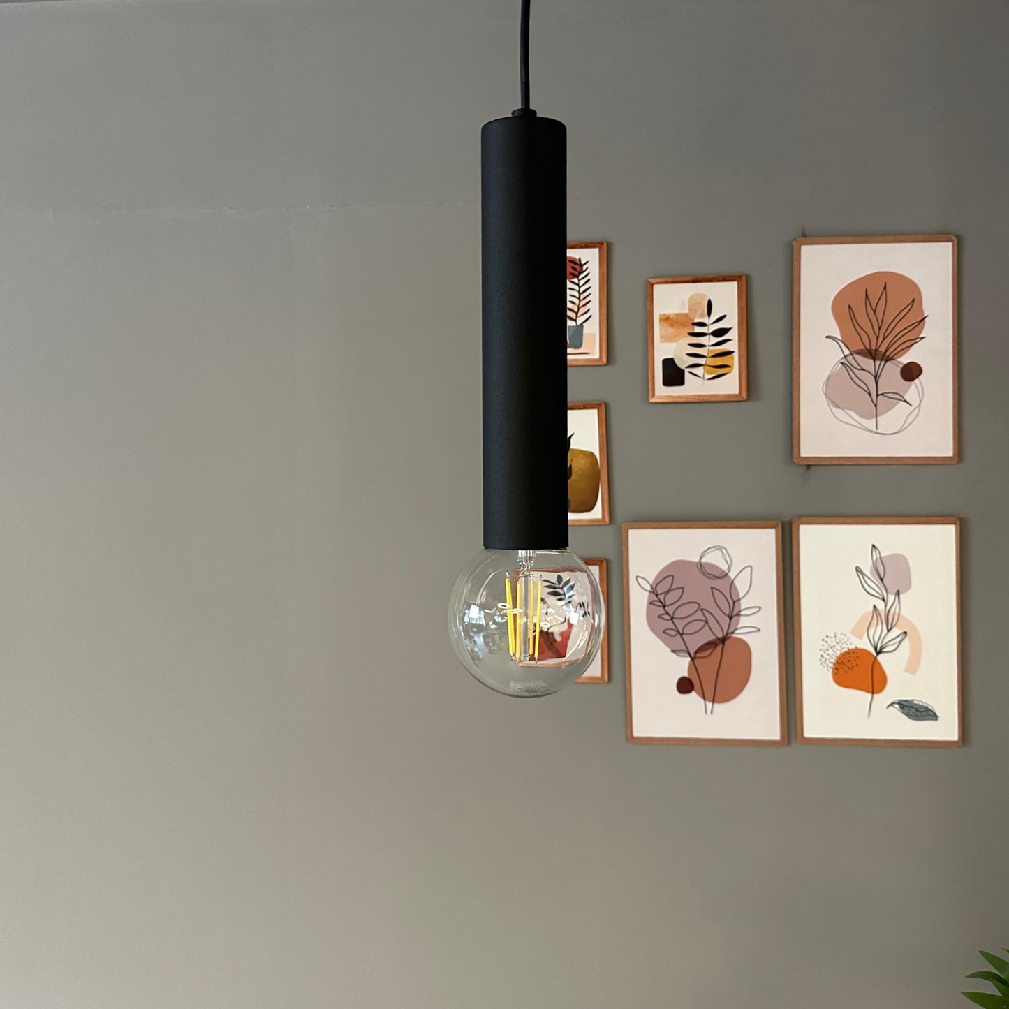 Pendelleuchte Mika Metall, Modern Hängelampe