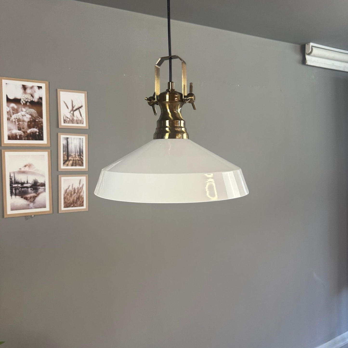 Pendelleuchte Lema Ø37,5 cm, Metall Hängelampe