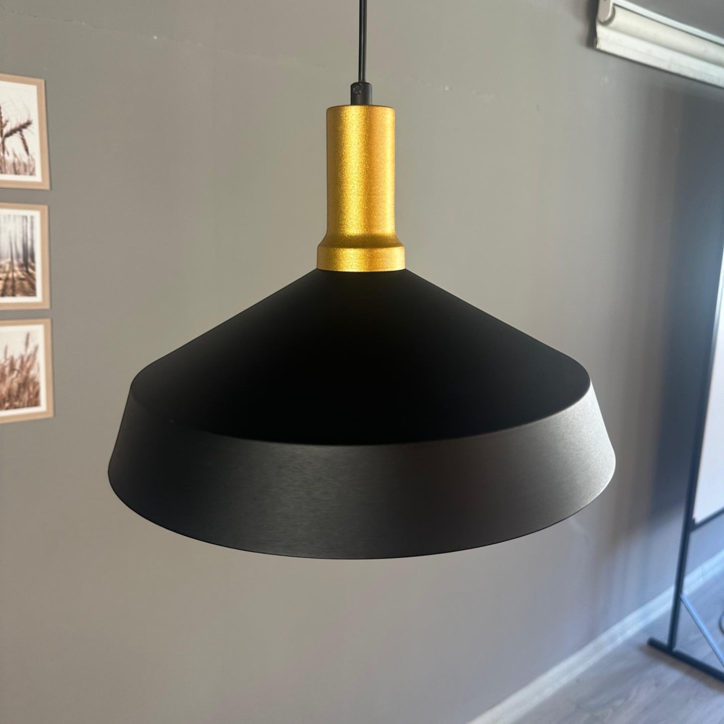 Pendelleuchte Lema Ø37,5 cm, Metall Hängelampe