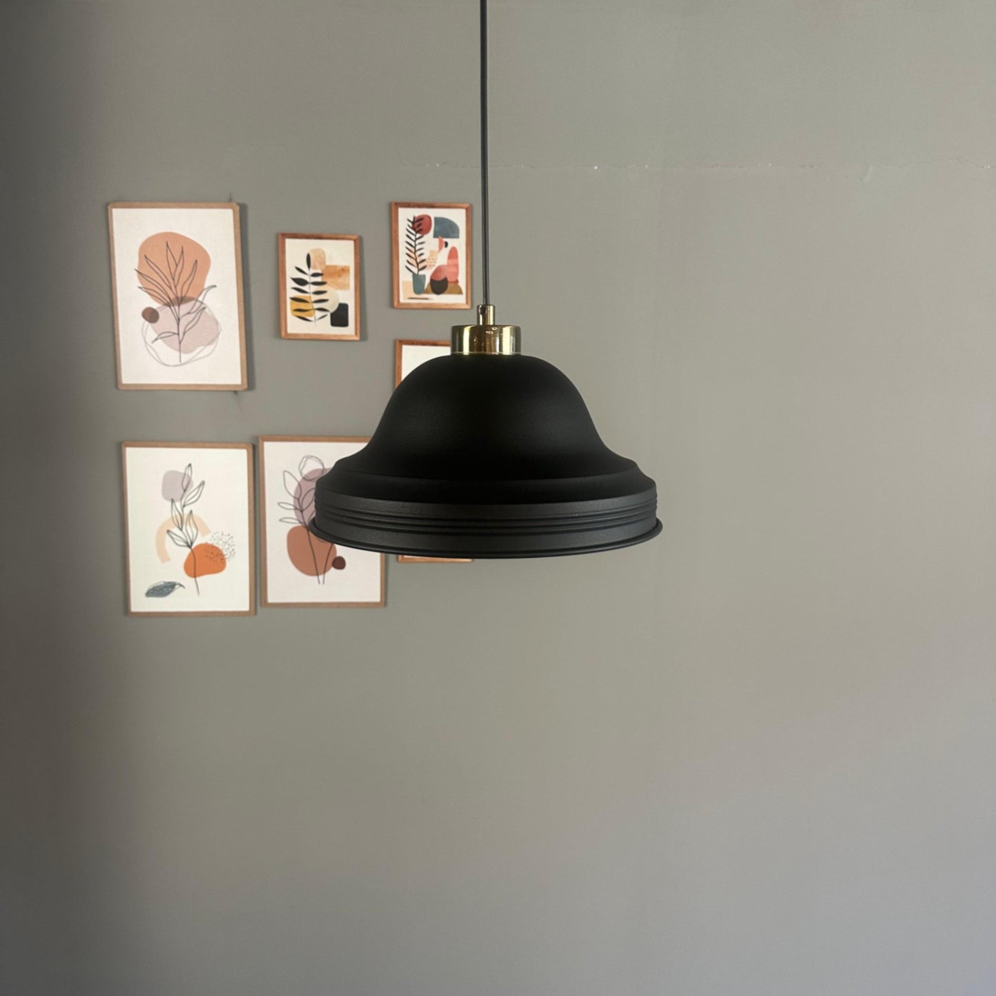 Pendelleuchte Asletl Hängelampe Industrial aus Metall Ø40 cm, Pendelleuchte Esstisch