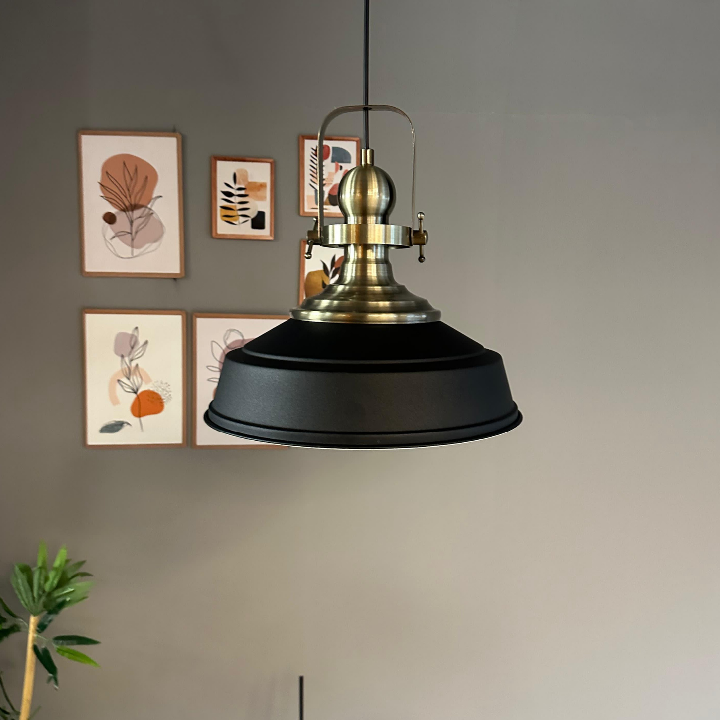 Pendelleuchte Carmelo Ø35 cm, Metall Hängelampe