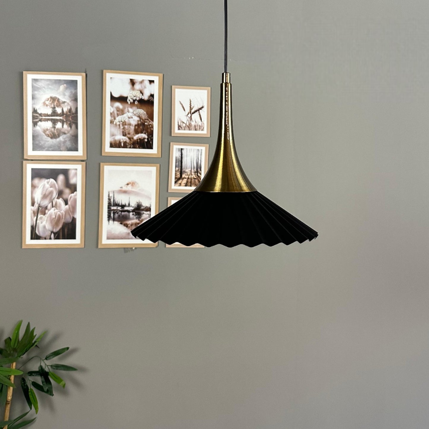 Pendelleuchte Avilla Kegel Metall, Modern Hängelampe