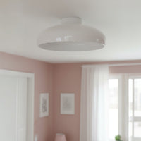 Plafonnier en métal avec 1 lampe