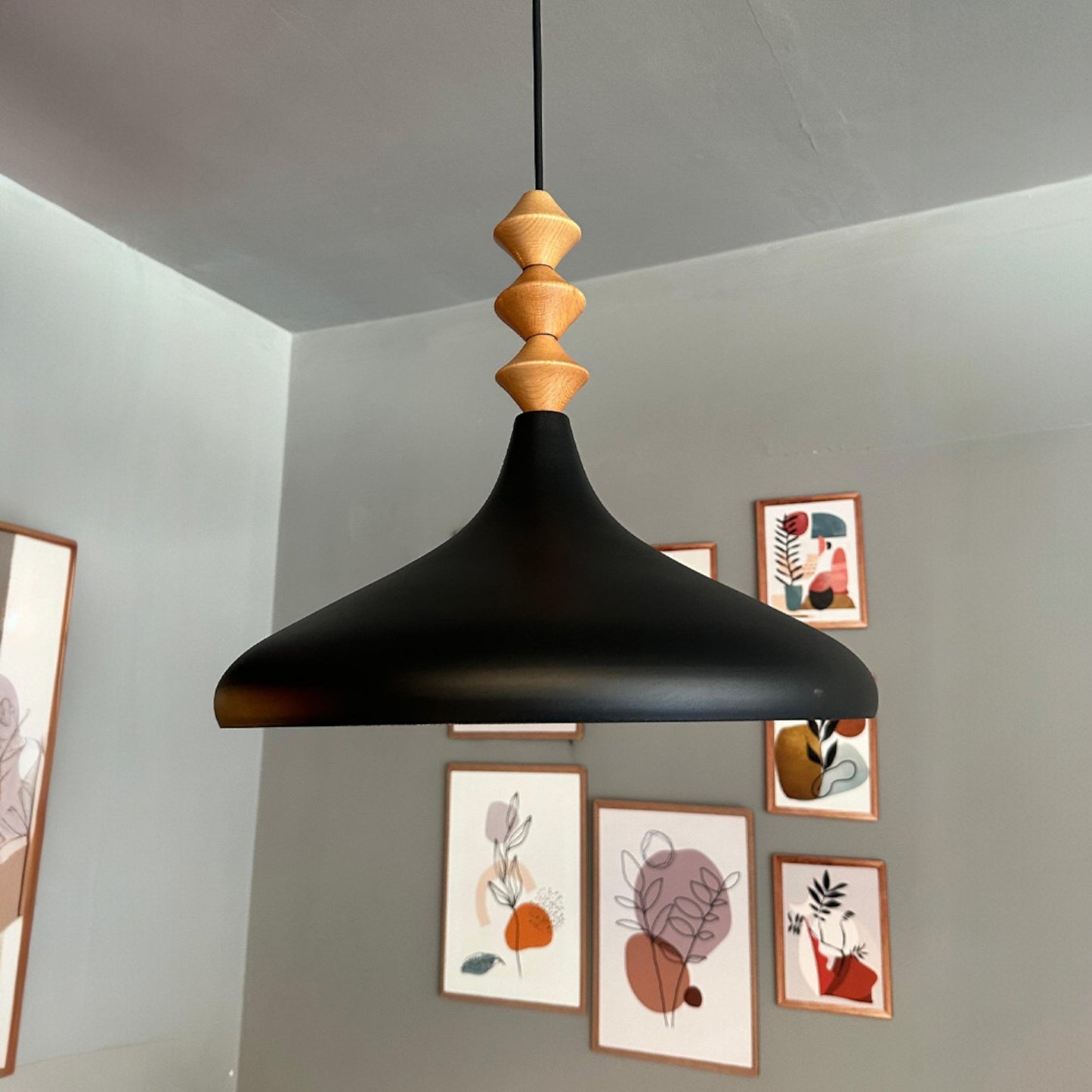 Pendelleuchte Champion Ø35 cm Metall E27 Moderne Lampe, Ohne Leuchtmittel