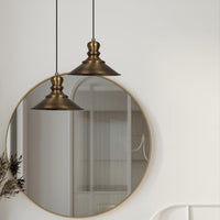 Pendelleuchte Nantes 24 cm, Kupfer Vintage-Industrie Pendelleuchte