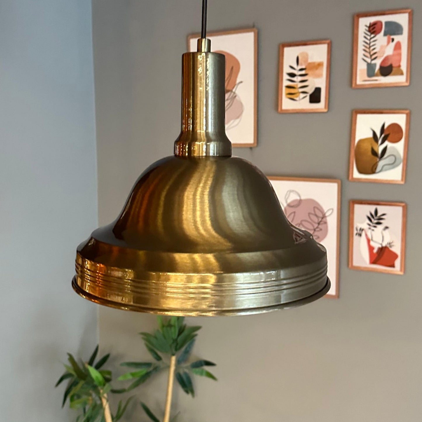 Pendelleuchte Asletl Hängelampe Industrial aus Metall Ø40 cm, Pendelleuchte Esstisch