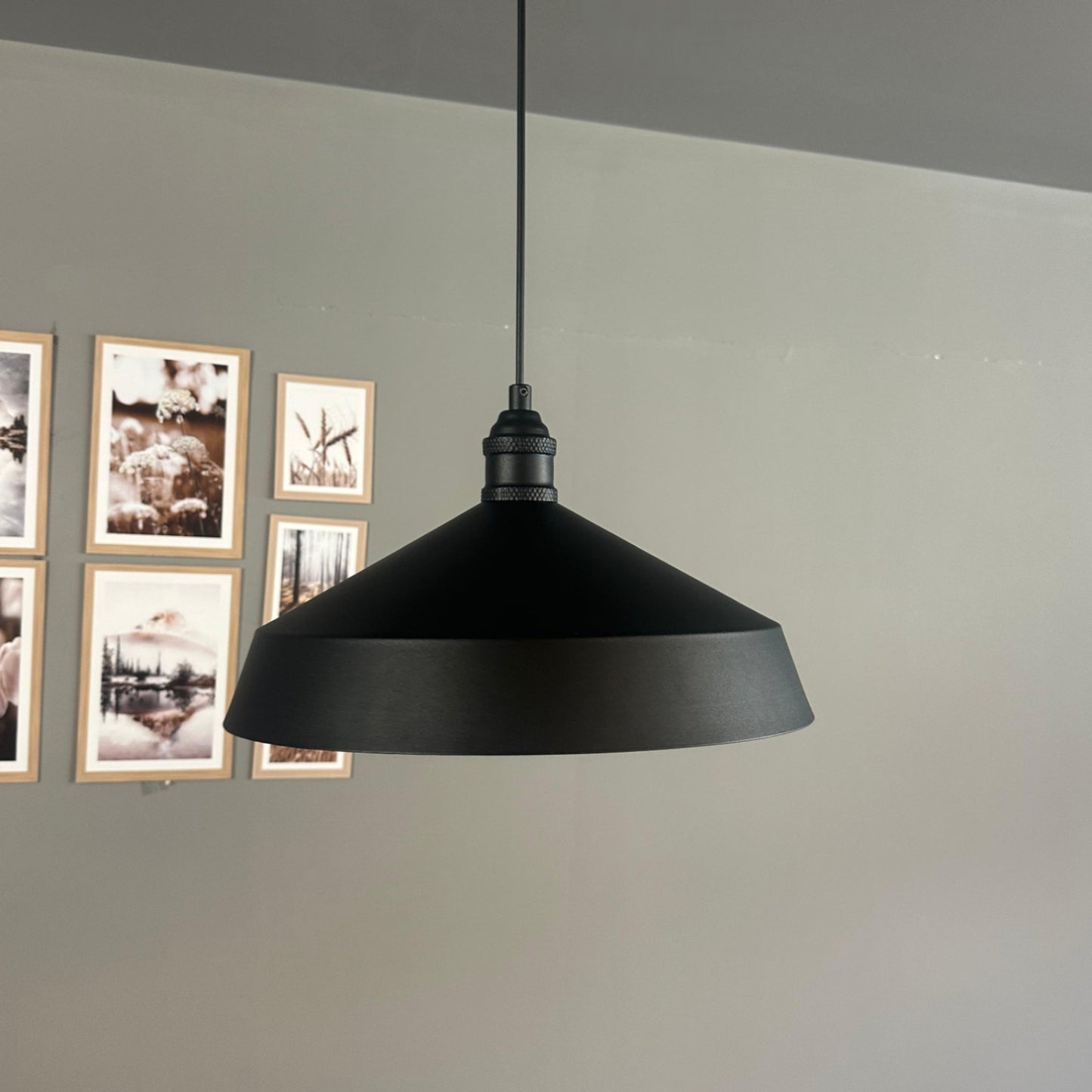 Pendelleuchte Lema Tulpe Ø37,5 cm, Metall Hängelampe