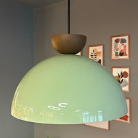 Pendelleuchte Linate Braun Hut Metall, Modern Hängelampe