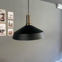 Pendelleuchte Lema Fackel Ø37,5 cm, Metall Hängelampe