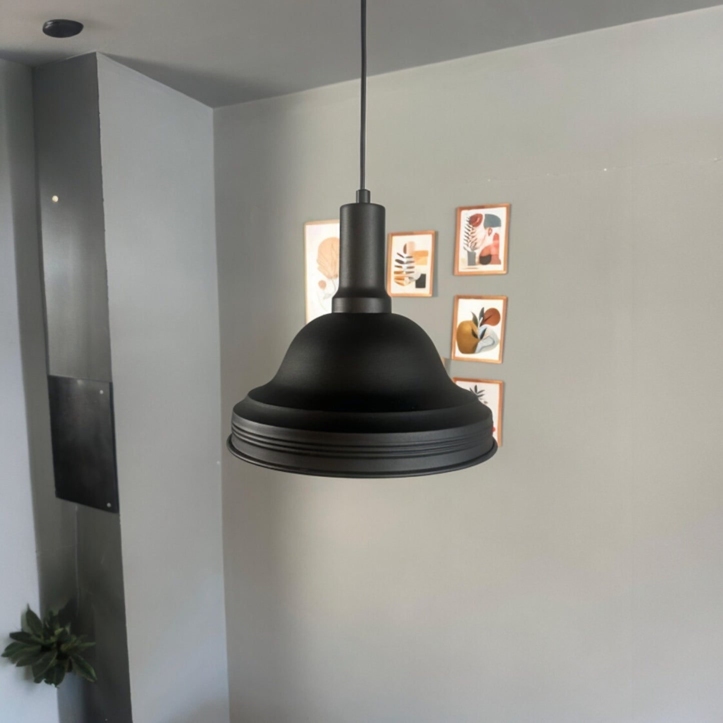 Pendelleuchte Asletl Hängelampe Industrial aus Metall Ø40 cm, Pendelleuchte Esstisch