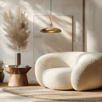 Pendelleuchte Champion Ø35 cm Metall E27 Moderne Lampe, Ohne Leuchtmittel