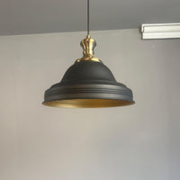 Pendelleuchte Asletl Hängelampe Industrial aus Metall Ø40 cm, Pendelleuchte Esstisch