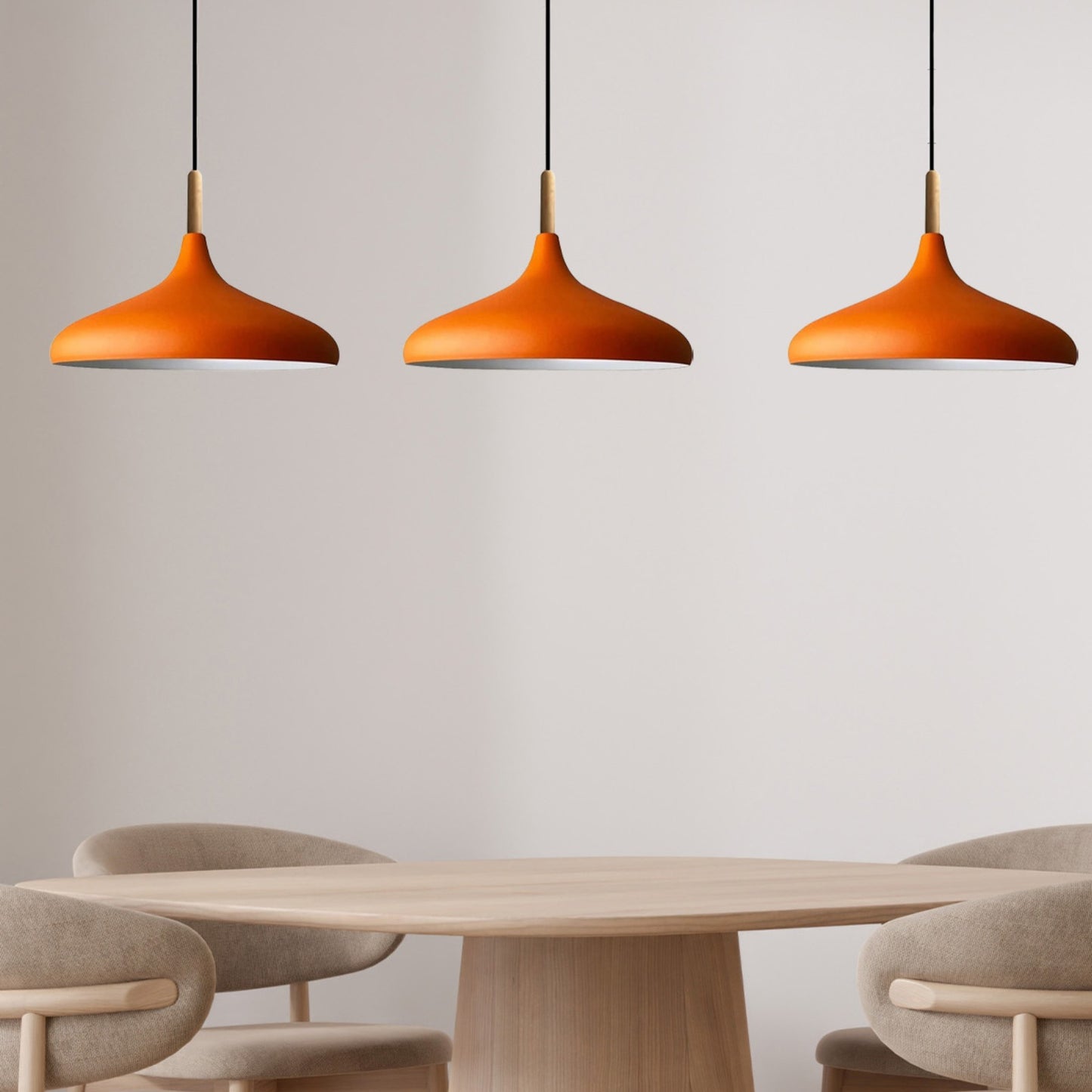 Pendelleuchte Champion Trio Metall Ø35cm, Modern Hängelampe