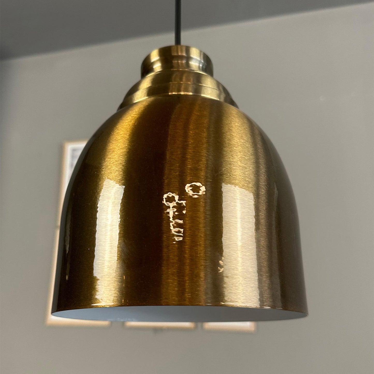 Pendelleuchte Deep Sanduhr Kopfteil Metall Ø17,5 cm, E27, Vintage Lampe