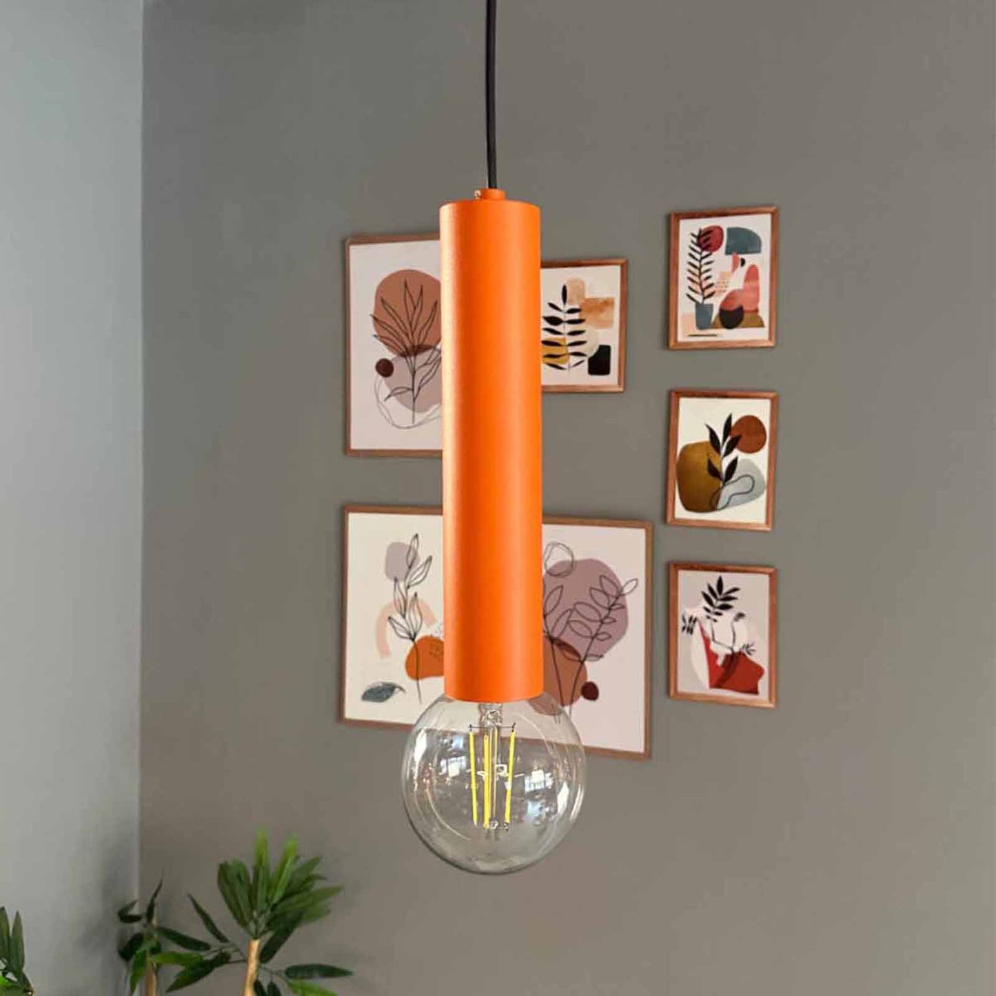 Pendelleuchte Mika Metall, Modern Hängelampe