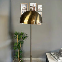 Stehlampe Moderne Stehlampe aus Metall mit E27, verstellbarer Lampenschirm