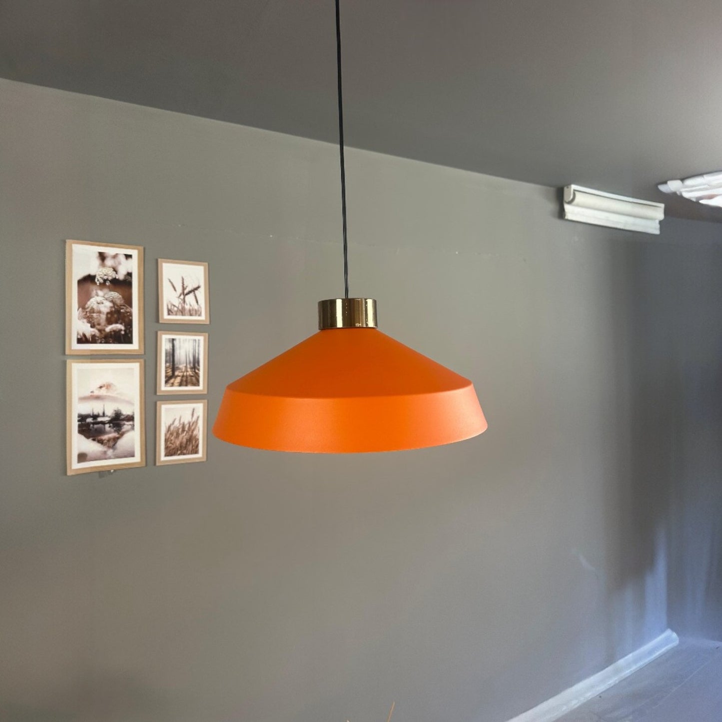 Pendelleuchte Lema Ø37,5 cm, Metall Hängelampe