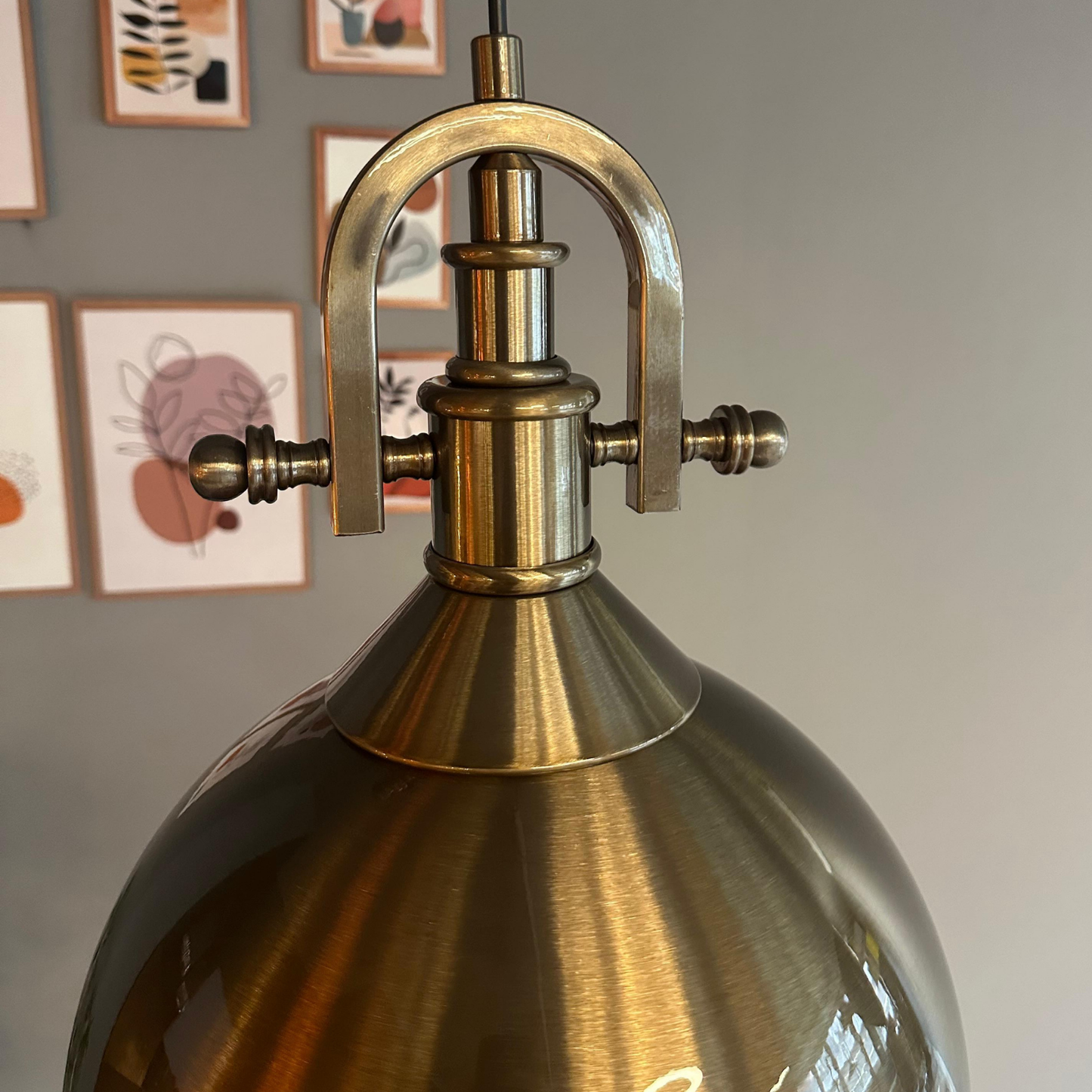 Pendelleuchte Yimpi Pendelleuchte Hängelampe aus Metall Ø43 cm Lampe