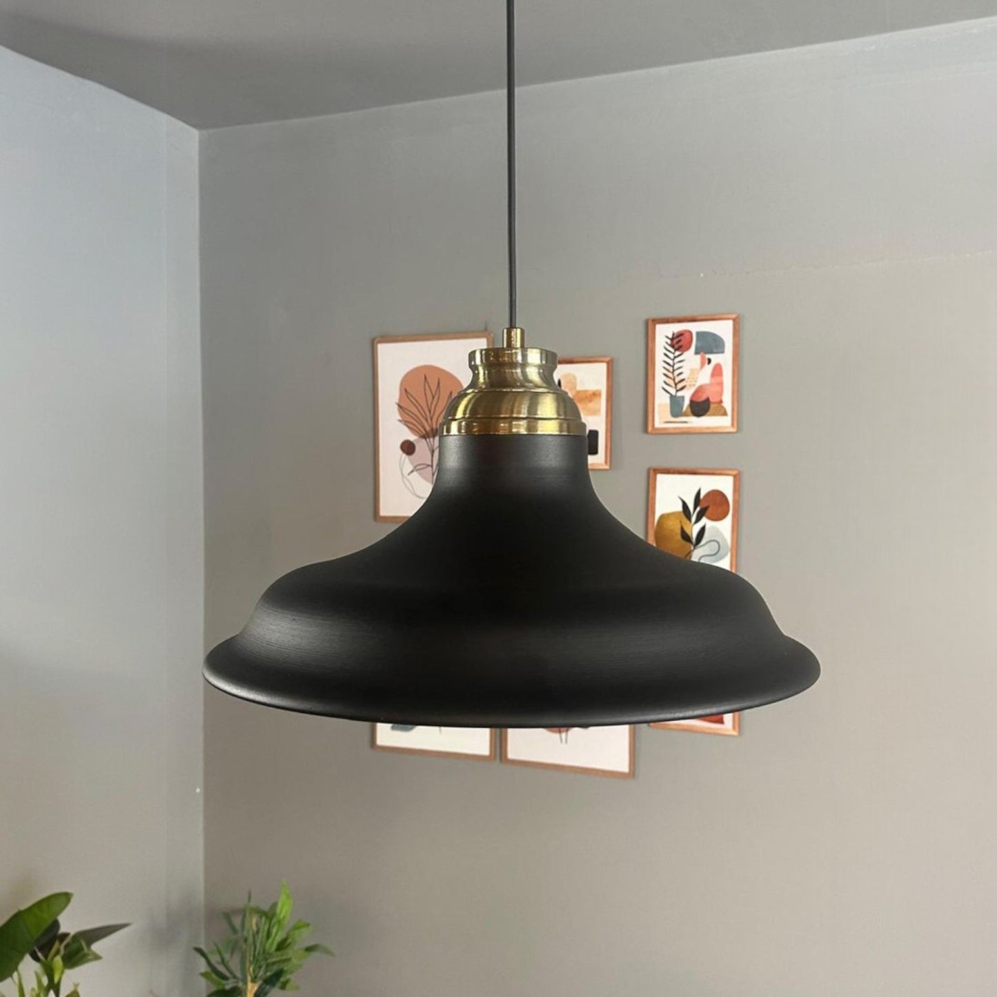 Pendelleuchte Bergo Ø40 cm, Metall Hängelampe