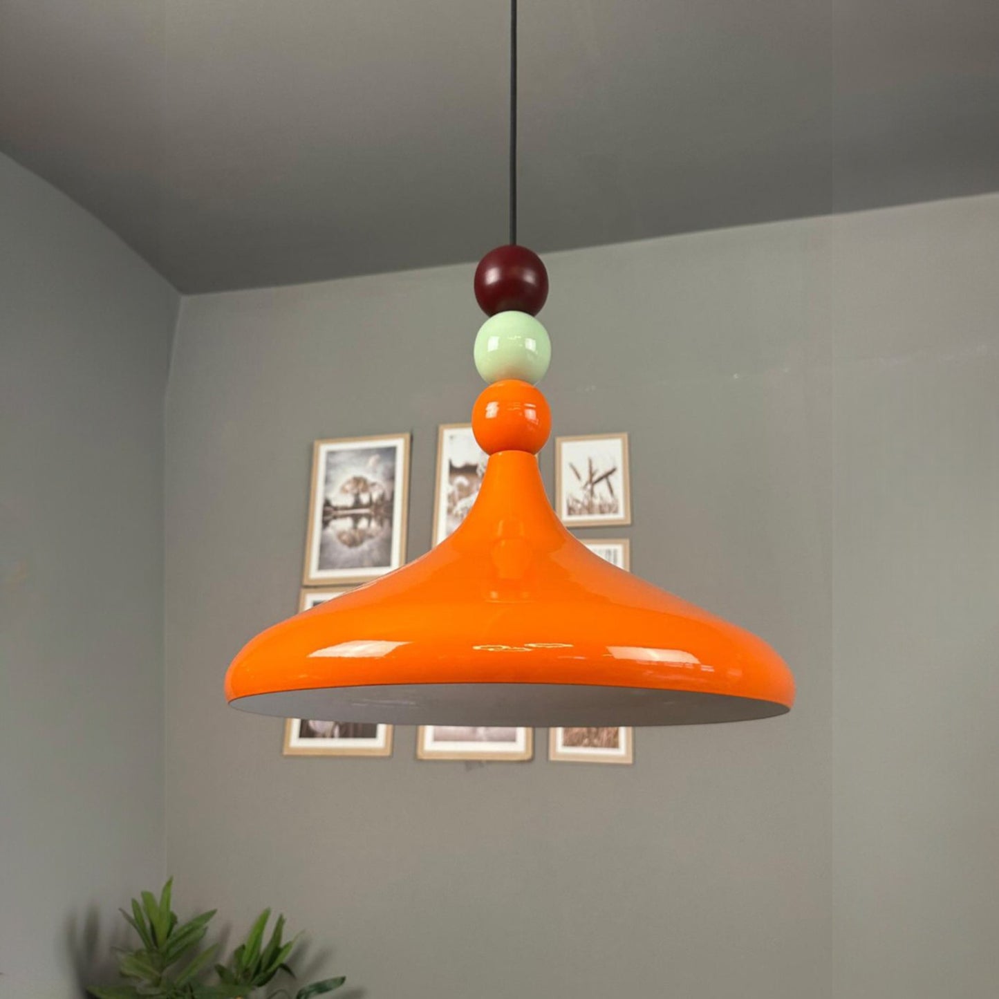 Pendelleuchte Champion Wulst Ø35 cm, Metall Hängelampe