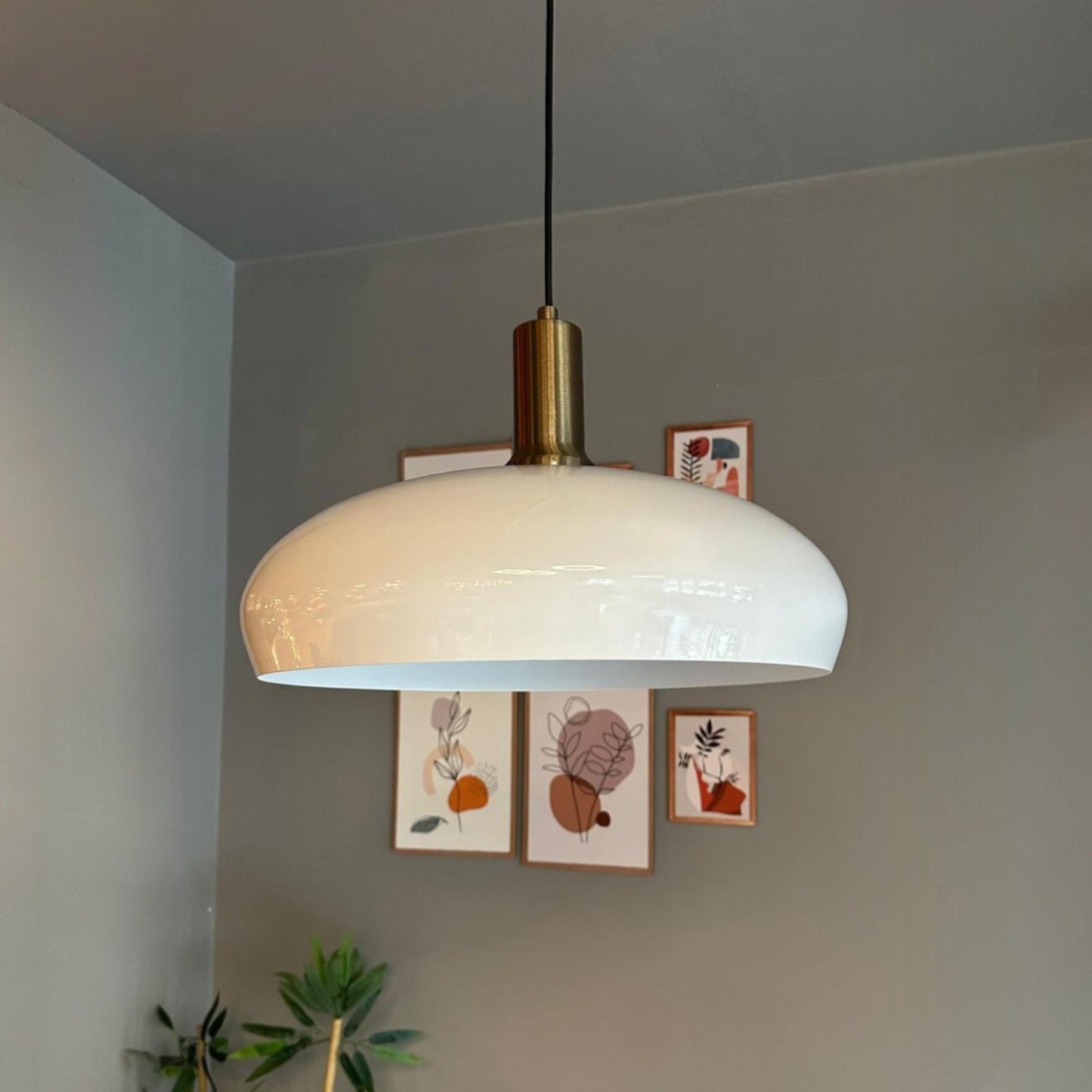 Pendelleuchte Estrela Metall Ø40cm, Modern Hängelampe