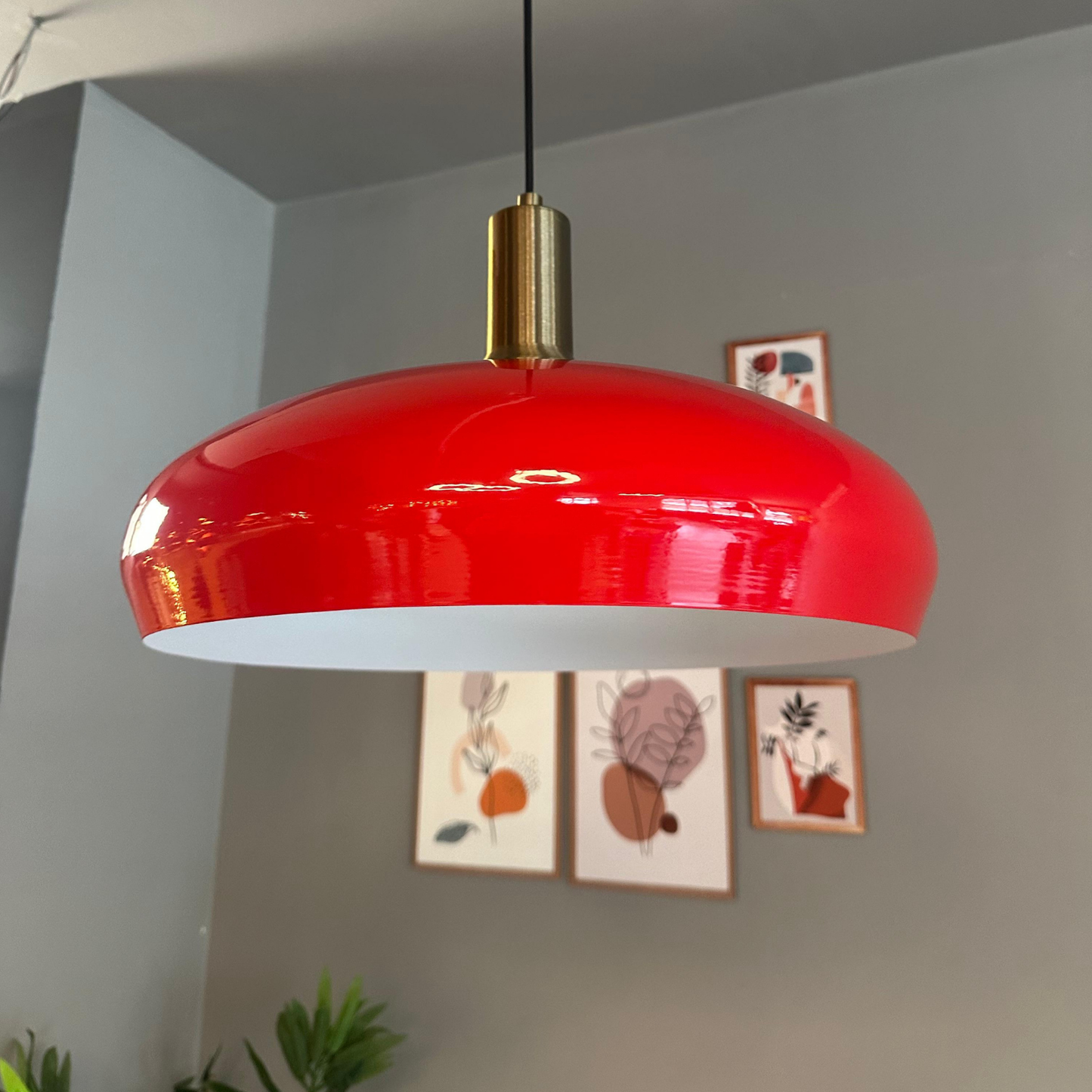 Pendelleuchte Estrela Metall Ø40cm, Modern Hängelampe