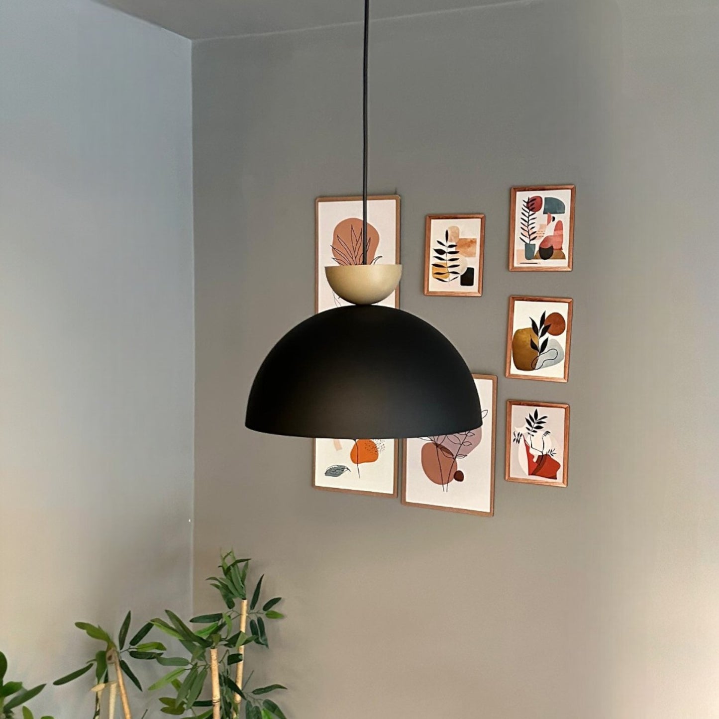 Hängelampe Yimpi 30 cm, Vintage Pendelleuchte