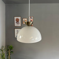 Pendelleuchte Metall Yimpi Wulst Holz Metall