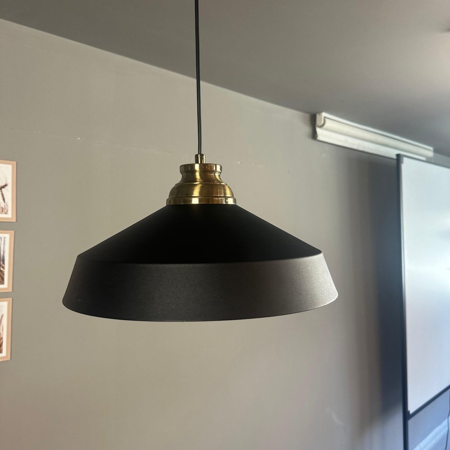 Pendelleuchte Lema Sanduhr Ø37,5 cm, Metall Hängelampe