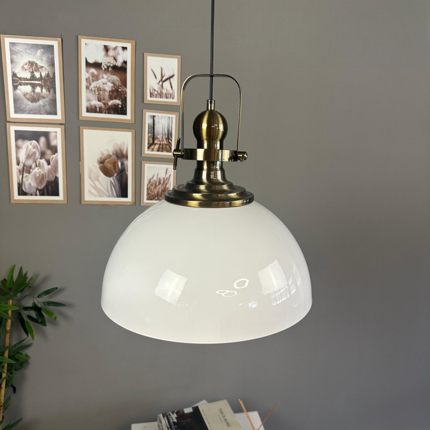 Pendelleuchte Paladin Metall Ø35cm, Modern Hängelampe