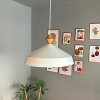 Pendelleuchte Lema Metall Ø37,5 cm, E27, Vintage Lampe