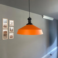 Pendelleuchte Lema Schwarz Knob Ø37,5 cm, Metall Hängelampe