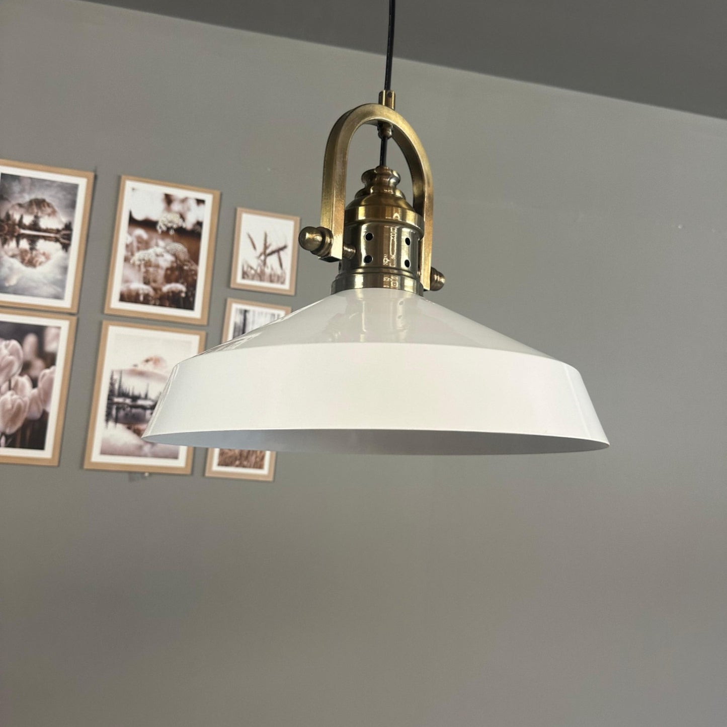 Pendelleuchte Lema Ø37,5 cm, Metall Hängelampe