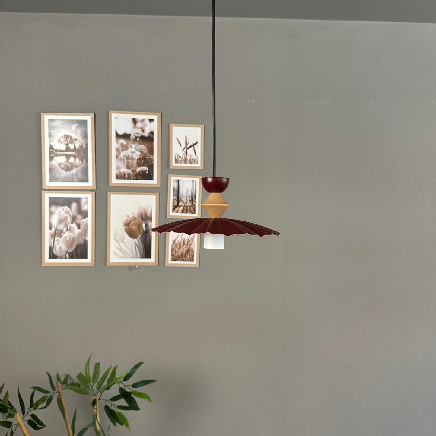 Pendelleuchte Moriva Metall Ø24cm, Modern Hängelampe