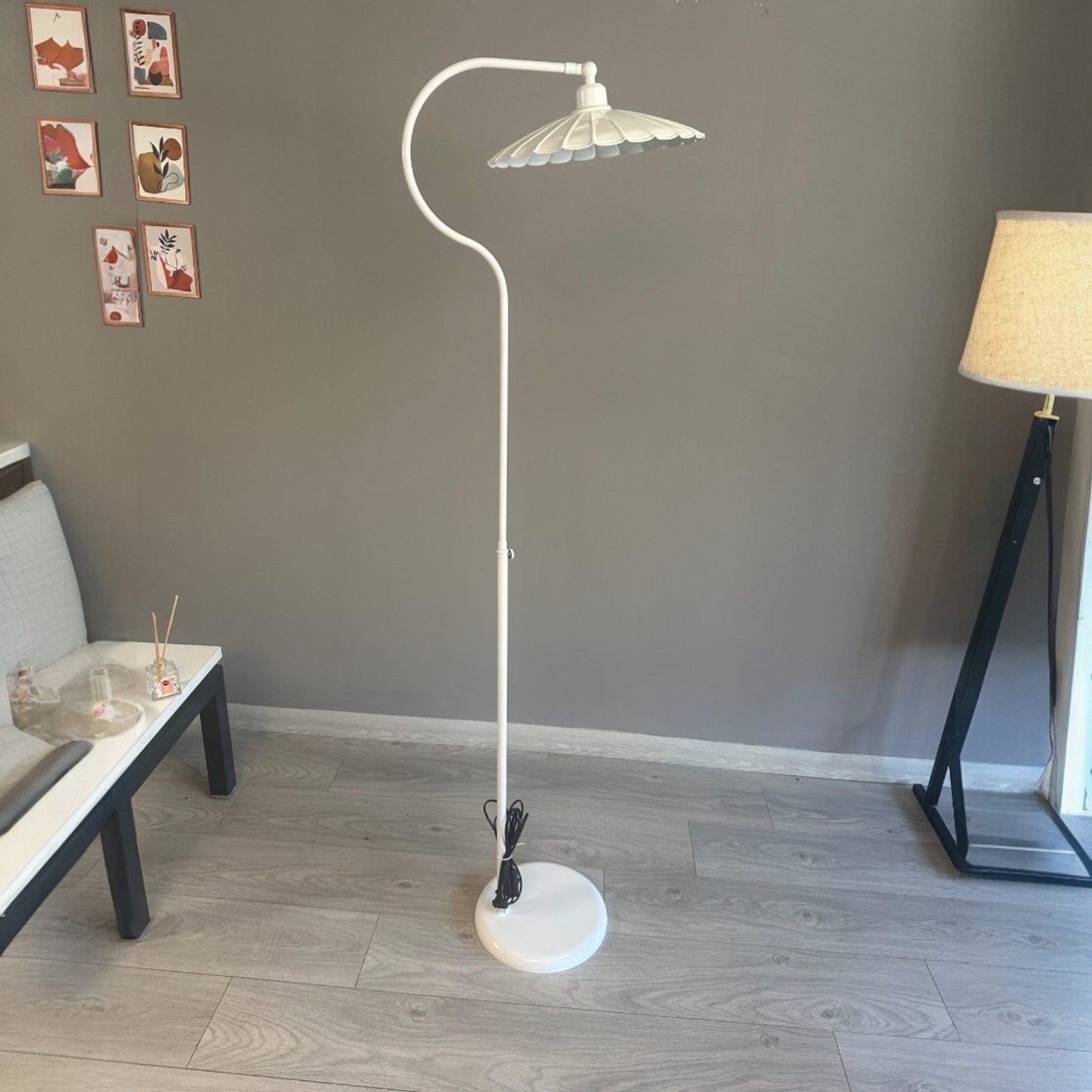 Stehlampe Lirax Bewegender Ufo Kopf Moderne Dekorative Metall Stehlampe