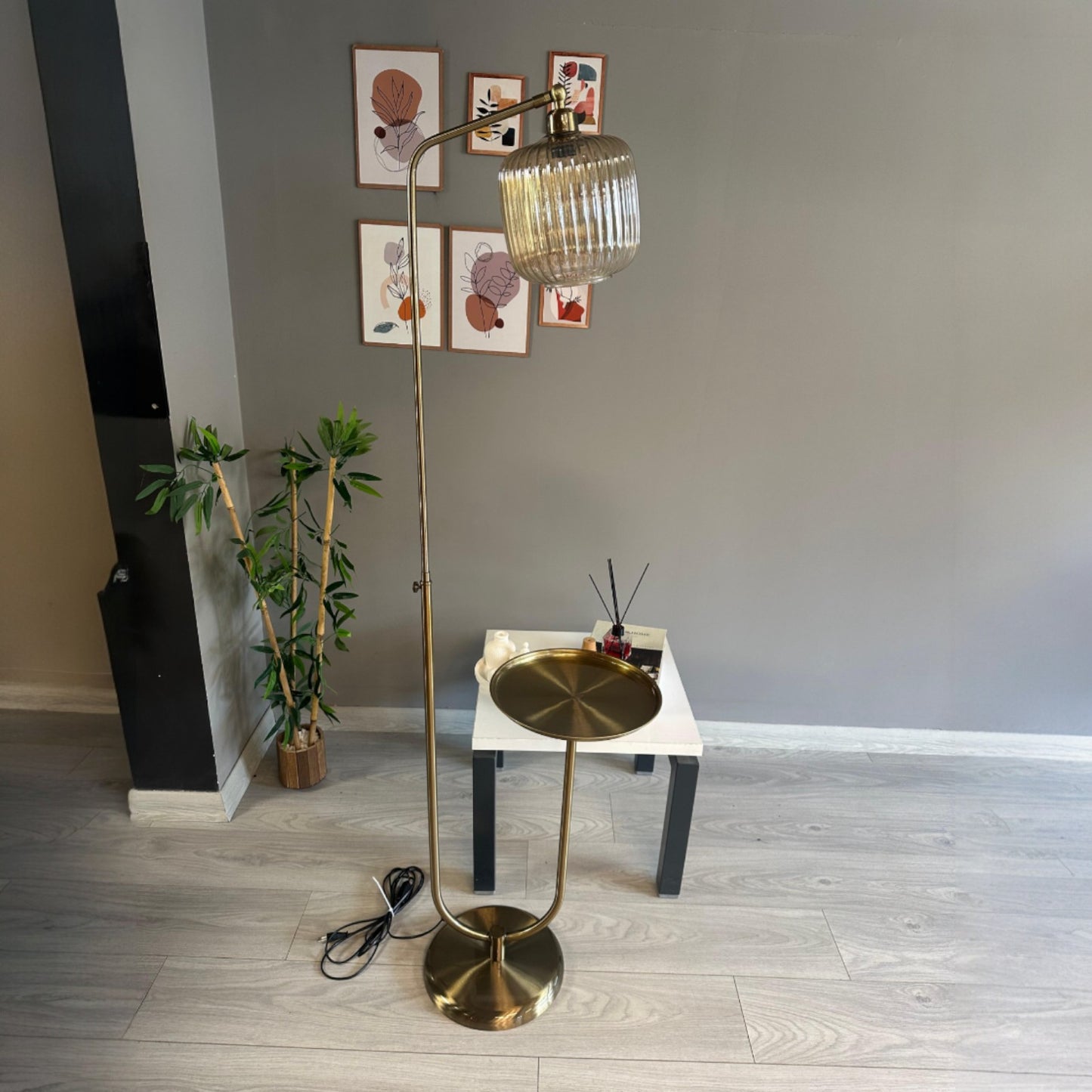 Tumbled Mopa Moving Head Moderne dekorative Metall Stehleuchte