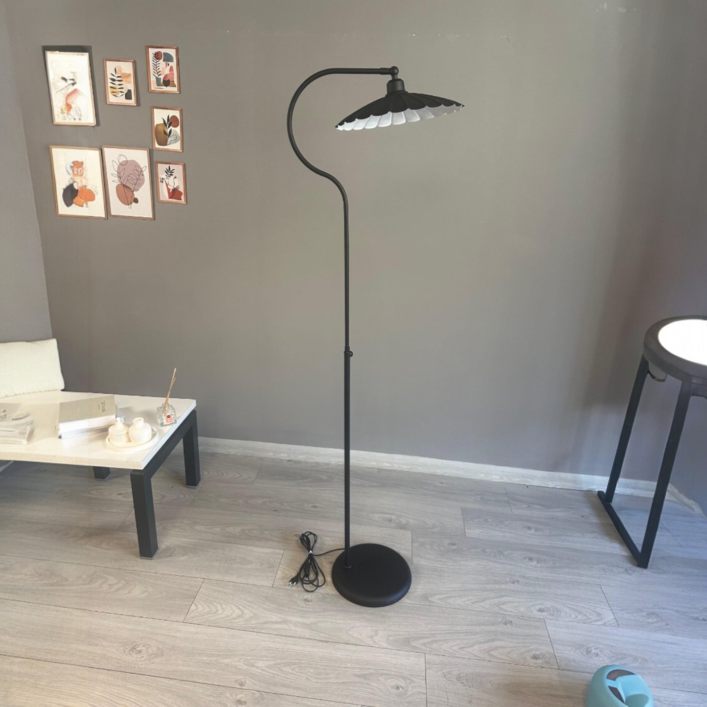 Stehlampe Lirax Bewegender Ufo Kopf Moderne Dekorative Metall Stehlampe