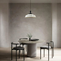 Pendelleuchte Long Knob Metall Ø35cm, Modern Hängelampe