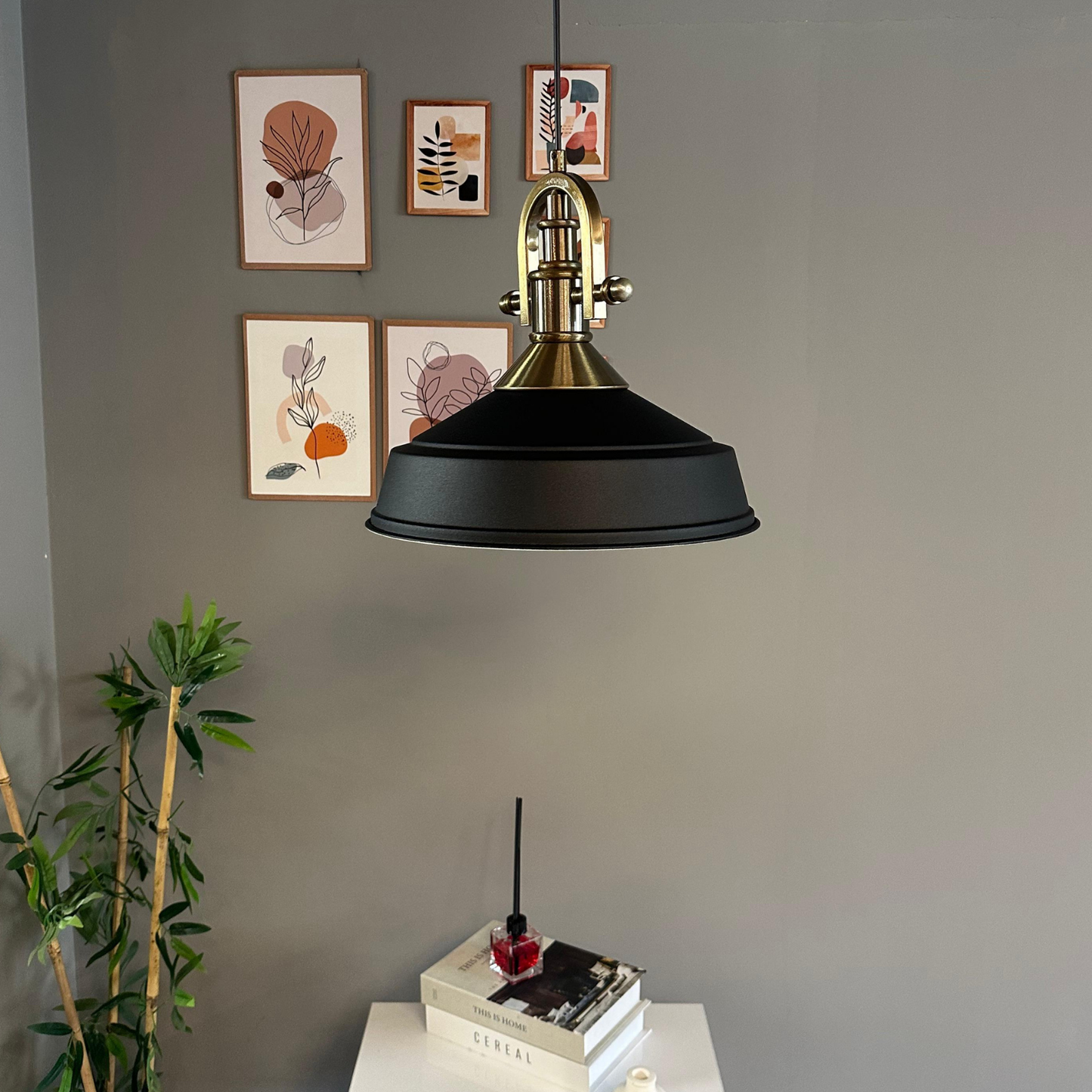 Pendelleuchte Carmelo Matrose Ø35 cm, Metall Hängelampe