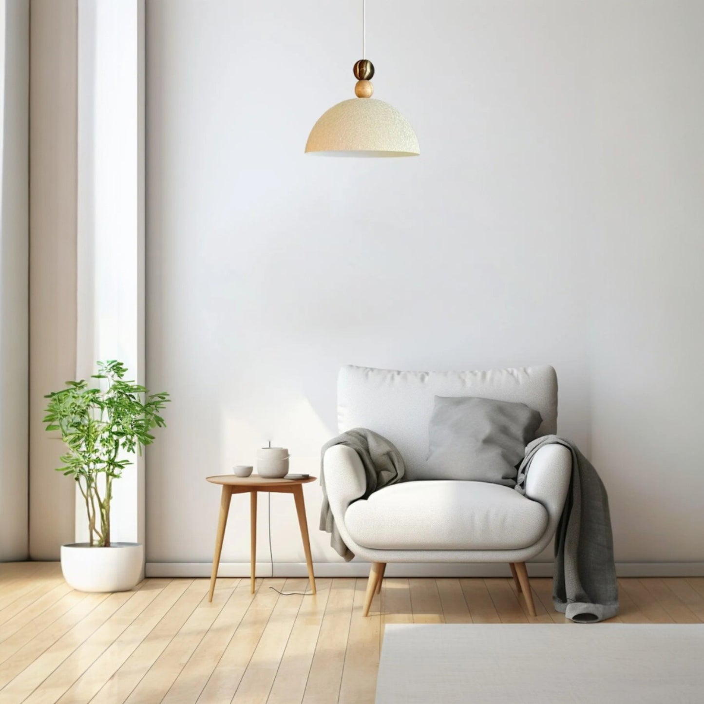 Pendelleuchte Yimpi Perle Metall, Modern Hängelampe