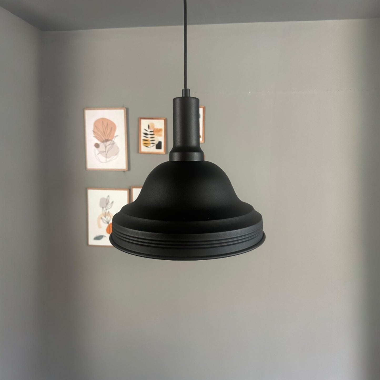 Pendelleuchte Asletl Hängelampe Industrial aus Metall Ø40 cm, Pendelleuchte Esstisch