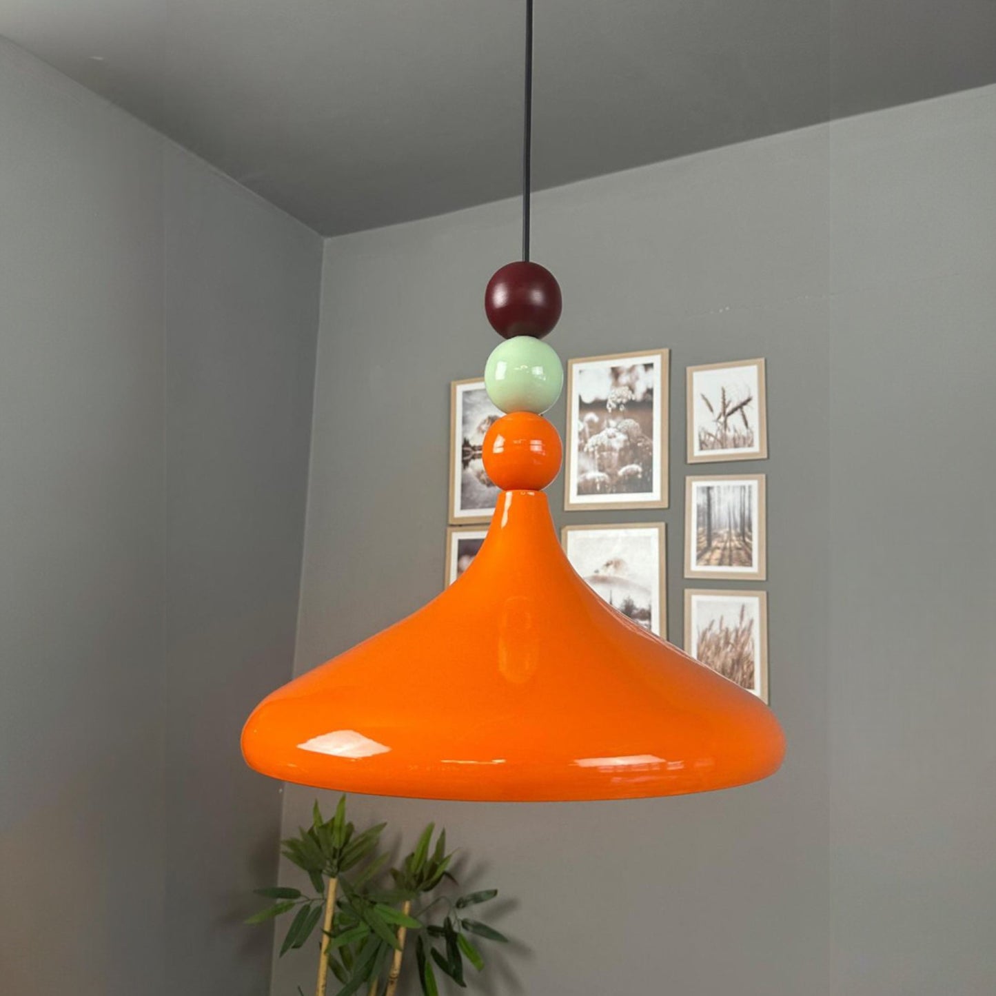 Pendelleuchte Champion Wulst Ø35 cm, Metall Hängelampe